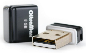 Карта USB2.0 8 GB OLTRAMAX mini 50 черный