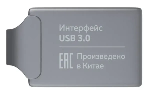 Карта USB3.0 64 GB More Choice Mini MF64-2m серебристый