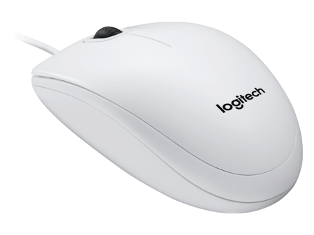 Мышь Logitech B100 белый