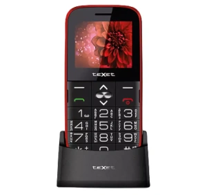 Сотовый телефон TEXET TM-B227 красный