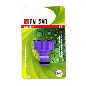 Адаптер PALISAD пластмассовый, 3/4", внутренняя  резьба (65725)