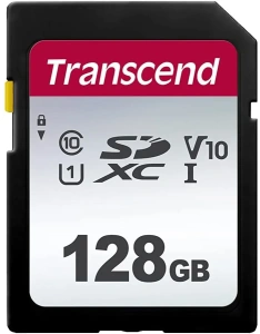 Карта SD 128GB Transcend TS128GSDC300S