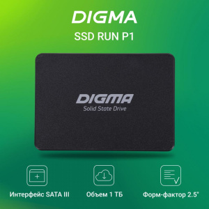 SSD 2,5" SATA 1024Gb Digma DGSR2001TP13T Run P1