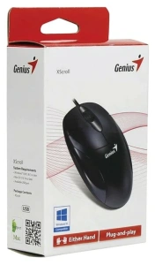 Мышь Genius XScroll V3, USB, G5 (чёрная, оптическая 1000dpi)