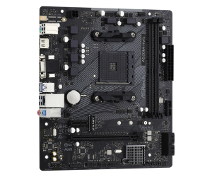 М/П SOC-AM4 Asrock A520M-HVS 2xDDR4 mATX AC`97 8ch(7.1) GbLAN RAID+VGA+HDMI