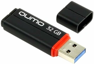 Карта USB3.0 32 GB QUMO Speedster Black