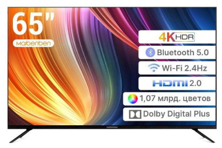 Телевизор 65" Maibenben 65M2UC SMART TV