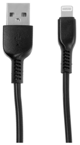 Кабель USB 2.0 A вилка - 8pin 1 м HOCO X13 Black