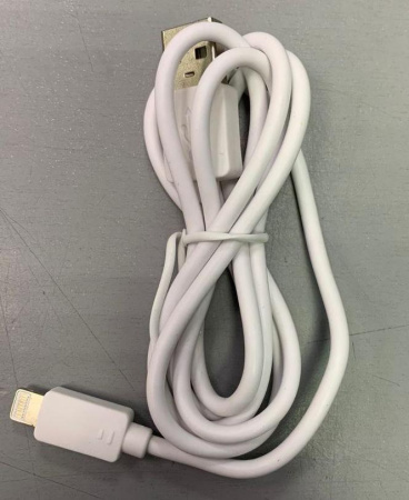 Кабель USB 2.0 A вилка - 8pin 1 м NoName (White)