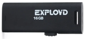 Карта USB2.0 16 GB EXPLOYD 580 черный