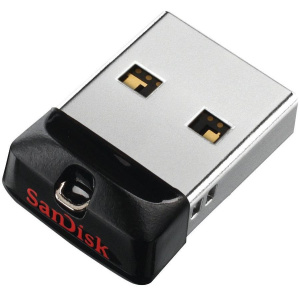 Карта USB2.0 32 GB SANDISK Cruzer Fit SDCZ33-032G-G35 черный