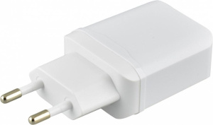 СЗУ OLMIO USB 2.4A Smart IC 2USB белый