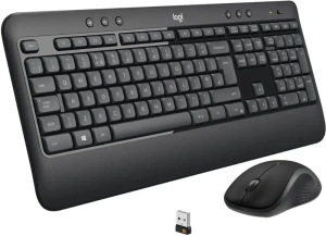 Клавиатура + Мышь Logitech MK540 Advanced беспроводной черный (920-008686)