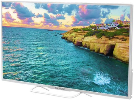TV LCD 40" POLARLINE 40PL53TC-FHD белый