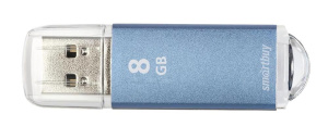 Карта USB2.0 8 GB SMARTBUY V-CUT BLUE (SB8GBVC-B)