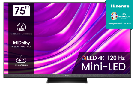 Телевизор 75" HISENSE 75U8HQ