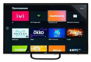 TV LCD 40" LEFF 40F540S SMART Яндекс