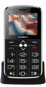 Сотовый телефон TEXET TM-B228 черный