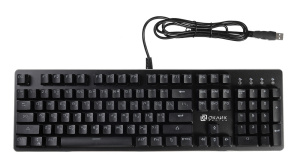 Клавиатура Oklick 990G механическая черный