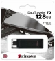 Карта USB3.0 128 GB Kingston DataTraveler 70 Type-C DT70/128GB черный