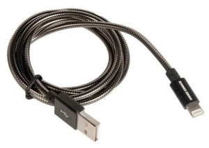 Кабель USB 2.0 A вилка - 8pin 1 м More choice K31i металл (Black)