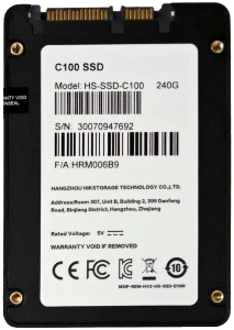 SSD 2,5" SATA 240Gb Hikvision HS-SSD-C100/240G
