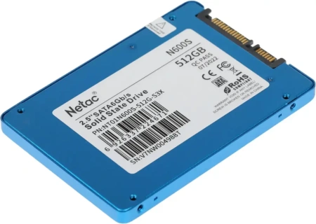 SSD 2,5" SATA 512Gb NETAC N600S (NT01N600S-512G-S3X)