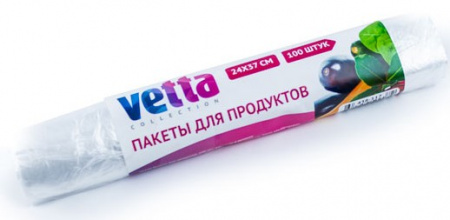 Пакеты VETTA 100шт 24x37см (438-117)