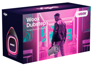 Акустика портативная Vipe WOOX Dubstep серый