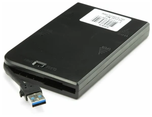 Внешний корпус AgeStar 3UB2A14 SATA II USB3.0 пластик/алюминий черный