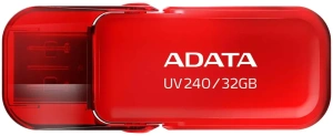 Карта USB2.0 32 GB A-DATA UV240 AUV240-32G-RRD USB2.0 красный