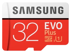 Карта micro-SD 32 Gb SAMSUNG MB-MC32GA/RU EVO PLUS (+ адаптер)