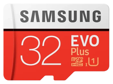 Карта micro-SD 32 Gb SAMSUNG MB-MC32GA/RU EVO PLUS (+ адаптер)