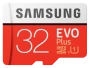 Карта micro-SD 32 Gb SAMSUNG MB-MC32GA/RU EVO PLUS (+ адаптер)