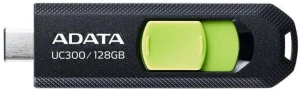 Карта USB3.0 128 GB A-DATA ACHO-UC300-128G-RBK/GN UC300 Type C черный/зеленый