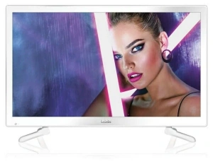 TV LCD 24" BBK 24LEM-1088/T2C белый