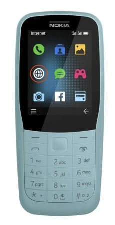 Сотовый телефон Nokia 220 DS Blue (*9)