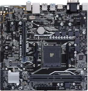 М/П SOC-AM4 Asus PRIME A320M-K/CSM Soc-AM4 AMD A320 2xDDR4 mATX AC`97 8ch(7.1) GbLAN RAID+VGA+