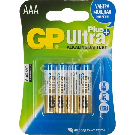 Батарейка GP LR03 Ultra Plus 4шт