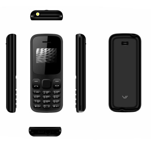 Сотовый телефон Vertex M114 черный