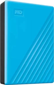 HDD USB 4Tb WD USB3.0 WDBPKJ0040BBL-WESN My Passport 2.5" голубой