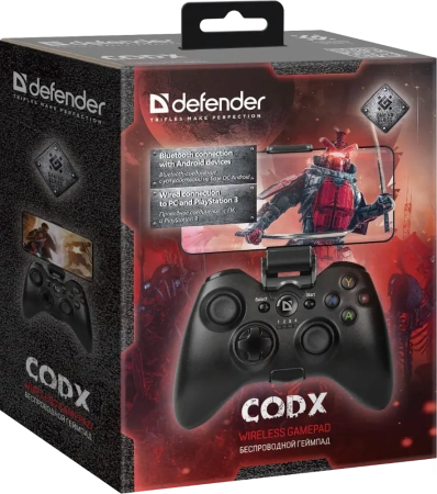 Геймпад Defender  CodX беспроводной USB,Bluetooth,Android,Li-Ion