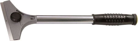 Скребок MATRIX 100 мм, фиксированное лезвие удл. металлическая обрезиненная ручка (79550)
