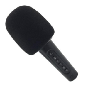 Микрофон вокальный Bluetooth AMFOX MIC30 черный