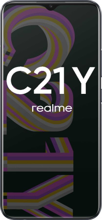 Сотовый телефон REALME C21Y 32Gb черный