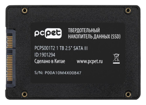 SSD М.2 1Tb PC Pet PCPS001T2 OEM