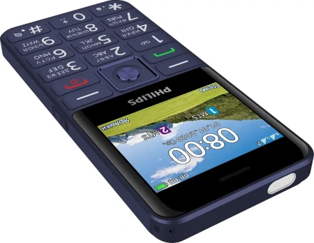 Сотовый телефон Philips E207 DS Blue