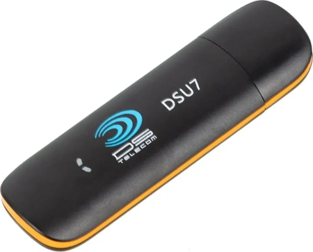 Модем 2G/3G/4G Telecom DSU7 USB внешний черный