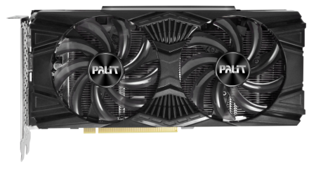 Видеокарта Palit PCI-E PA-GTX1660SUPER GP 6G NV GTX1660SUPER 6144Mb 192 GDDR6 1530/14000 DVIx1/HDMIx