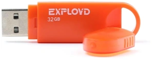 Карта USB2.0 32 GB EXPLOYD 570 оранжевый